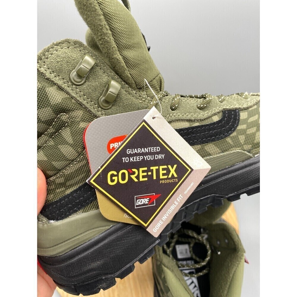 Vans Boots Green Camo MTE Gore-Tex UltraRange EXO Hi Hiking Mens 8 / Womens 9.5 - Picture 11 of 13